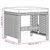 9 Piece Garden Dining Set with Cushions Poly Rattan Beige
