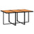 7 Piece Garden Dining Set with Cushions Poly Rattan Black