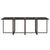 9 Piece Garden Dining Set with Cushions Poly Rattan Brown