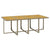 13 Piece Garden Dining Set with Cushions Poly Rattan Beige