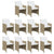 11 Piece Garden Dining Set with Cushions Poly Rattan Beige