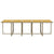 11 Piece Garden Dining Set with Cushions Poly Rattan Beige