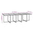15 Piece Garden Dining Set with Cushions Poly Rattan Beige