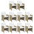 15 Piece Garden Dining Set with Cushions Poly Rattan Beige