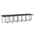 19 Piece Garden Dining Set with Cushions Poly Rattan Grey