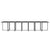 19 Piece Garden Dining Set with Cushions Poly Rattan Grey