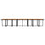 21 Piece Garden Dining Set with Cushions Black Poly Rattan