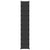Shoe Rack Black 44x32x174 cm PP