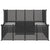 Small Animal Cage Black 143x107x93 cm PP and Steel