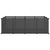 Small Animal Cage Black 144x74x46.5 cm PP and Steel