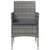 16 Piece Garden Lounge Set with Cushions Poly Rattan Grey