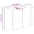 Garden Raised Bed Powder-Coated Steel 114x40x68 cm Silver