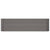 Garden Raised Bed Galvanised Steel 260x40x68 cm Grey