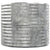 Garden Raised Bed Galvanised Steel 152x80x68 cm Silver