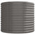 Garden Raised Bed Galvanised Steel 224x80x68 cm Grey