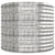 Garden Raised Bed Galvanised Steel 296x80x68 cm Silver