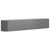 Garden Raised Bed Galvanised Steel 368x80x68 cm Grey