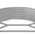 Garden Raised Bed Galvanised Steel 175x100x36 cm Grey