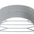 Garden Raised Bed Grey 447x140x68 cm Galvanised Steel