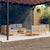 9 Piece Garden Lounge Set with Grey Cushions Pinewood