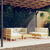 7 Piece Garden Lounge Set with Cream Cushions Solid Pinewood