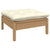 3 Piece Garden Lounge Set with Cushions Solid Wood Pine