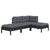 4 Piece Garden Lounge Set with Cushions Solid Pinewood