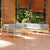 10 Piece Garden Lounge Set with Grey Cushions Solid Pinewood