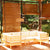 6 Piece Garden Lounge Set with Cream Cushions Pinewood