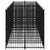 Outdoor Dog Kennel Steel 14.75 m²