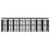 Outdoor Dog Kennel with Roof Steel 14.75 m²