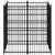 Outdoor Dog Kennel Steel 3.69 m²