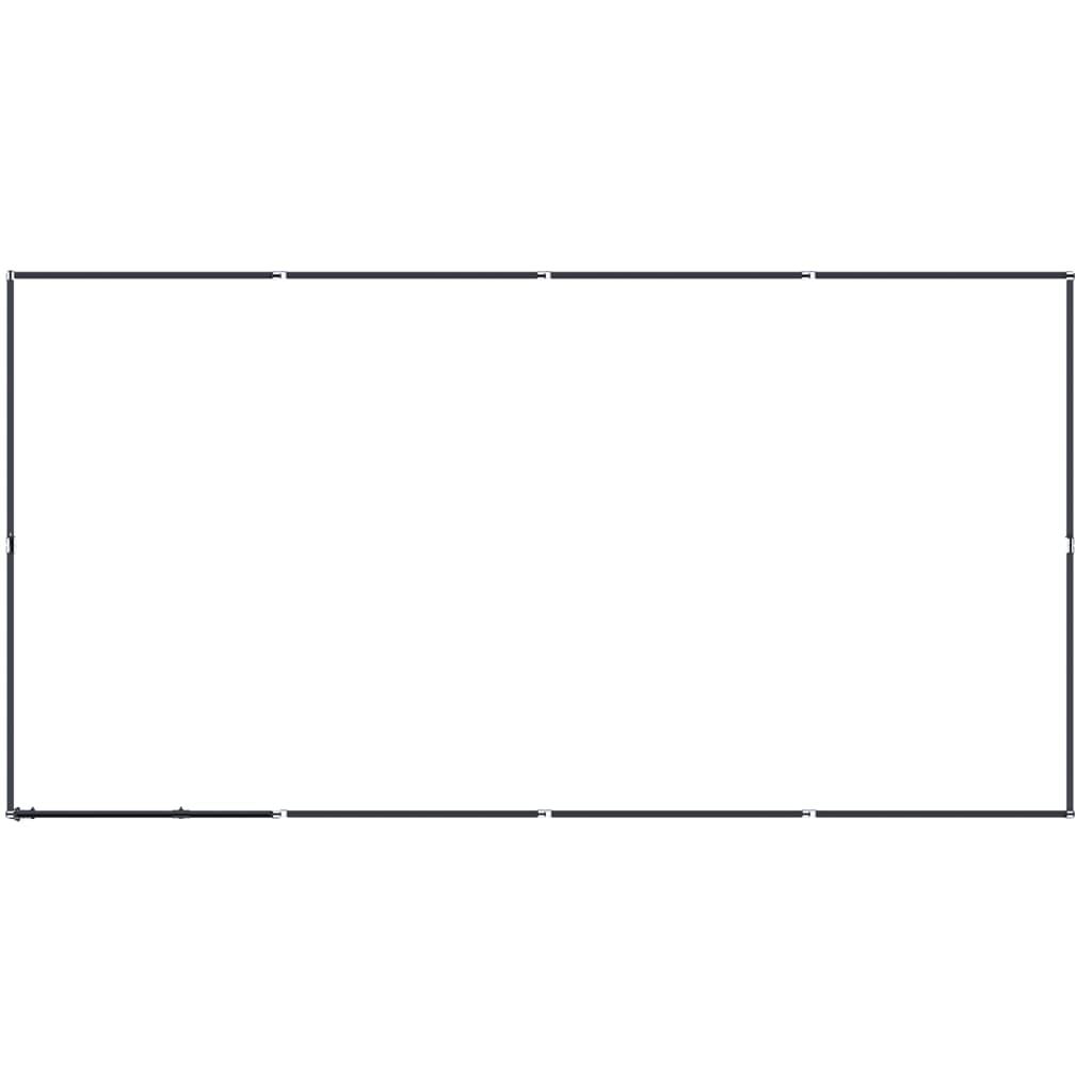 Outdoor Dog Kennel Steel 7.37 m²