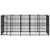 Outdoor Dog Kennel Steel 9.22 m²