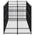 Outdoor Dog Kennel Steel 11.06 m²