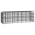Outdoor Dog Kennel with Roof Steel 12.9 m²