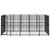 Outdoor Dog Kennel Steel 13.82 m²