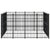 Outdoor Dog Kennel Steel 14.75 m²