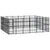 Outdoor Dog Kennel Steel 27.65 m²