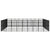 Outdoor Dog Kennel Steel 74.65 m²