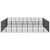 Outdoor Dog Kennel Steel 82.94 m²