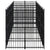 Outdoor Dog Kennel Steel 14.75 m²