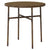 3 Piece Garden Dining Set Poly Rattan Brown