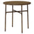 3 Piece Garden Dining Set Poly Rattan Brown