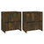 Sideboards 2 pcs Smoked Oak 70x41x75 cm Engineered Wood