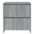 Sideboards 2 pcs Grey Sonoma 70x41x75 cm Engineered Wood