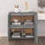 Sideboards 2 pcs Grey Sonoma 70x41x75 cm Engineered Wood