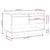 TV Cabinet Honey Brown 74x34x40 cm Solid Wood Pine