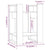 Book Cabinet/Room Divider 41x35x57 cm Solid Wood Pine