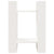 Book Cabinet/Room Divider White 41x35x57 cm Solid Wood Pine